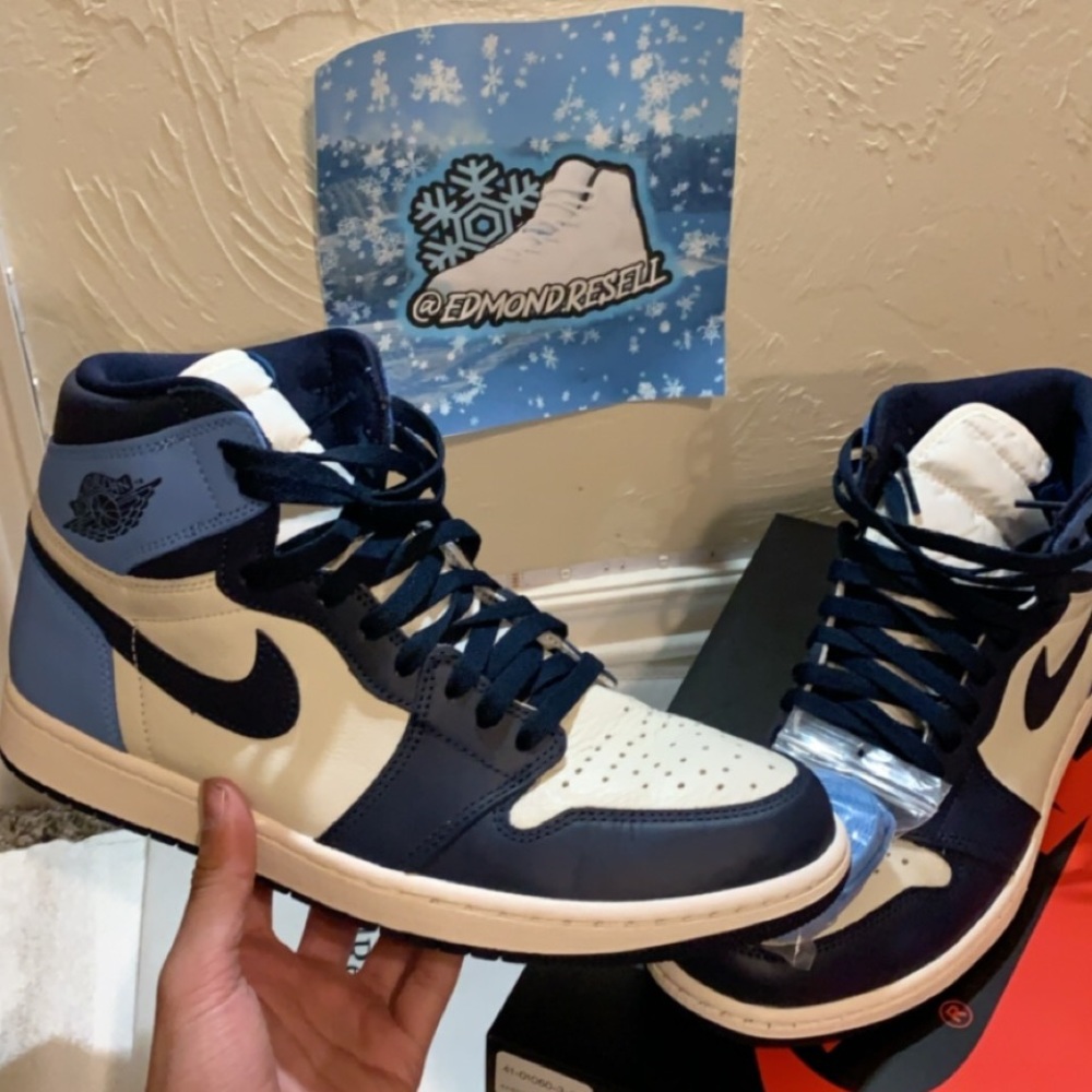 Jordan 1 Obsidian